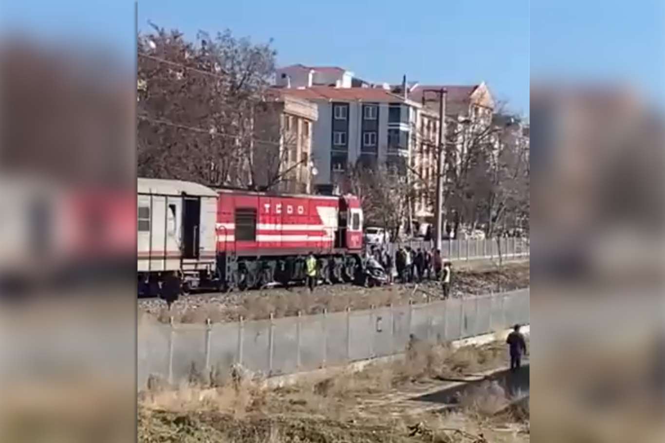 Ankara'da tren kazası: Bir ölü 2 yaralı